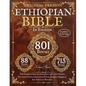 Complete Ethiopian Bible in English - Original Version - 88 Books (Comfort Print